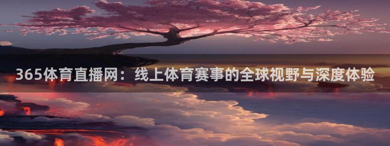 365体育直播网：线上体育赛事的全球视野与深度体验