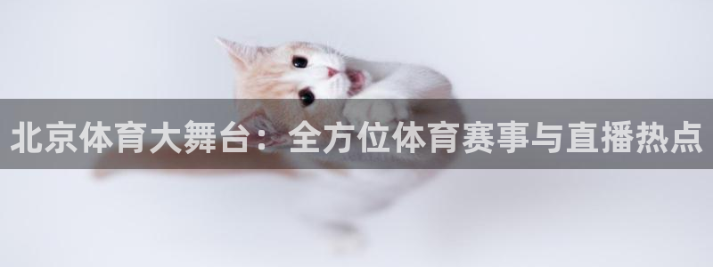 北京体育大舞台：全方位体育赛事与直播热点
